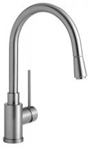 Blanco Single Lever, Pull-Down, Kitchen Faucet, Stainless Steel