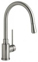 Blanco Single Lever, Pull-Down Kitchen Faucet, Chrome