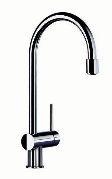 Blanco Single-Lever Pull-Down Faucet, Chrome