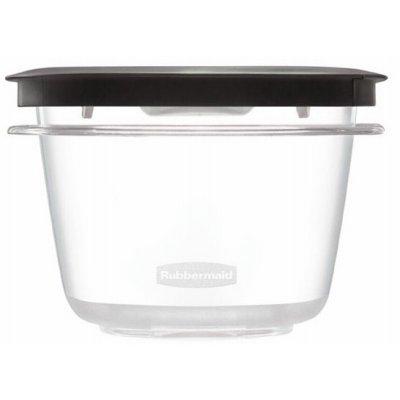 Rubbermaid Premier Stain Shield Food Storage Container, 2-Cup