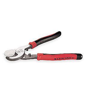 Klein High Leverage Cable Cutter,9-9/16" Overall Length,Shear Cut Cutting Action