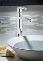 American Standard Perth Monoblock Bathroom Faucet in Polished Chrome Finish