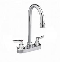 American Standard Monterrey 2-Handle Bar Faucet with 5" Gooseneck Spout in Chrome Finish