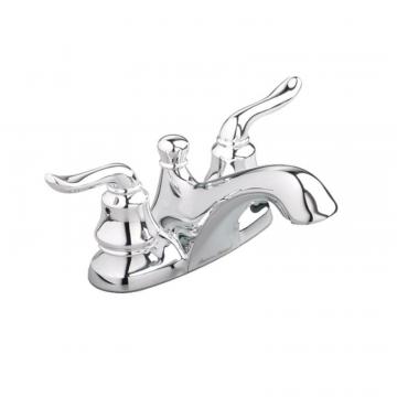 American Standard Princeton 4" 2-Handle Low-Arc Bathroom Faucet in Polished Chrome Finish