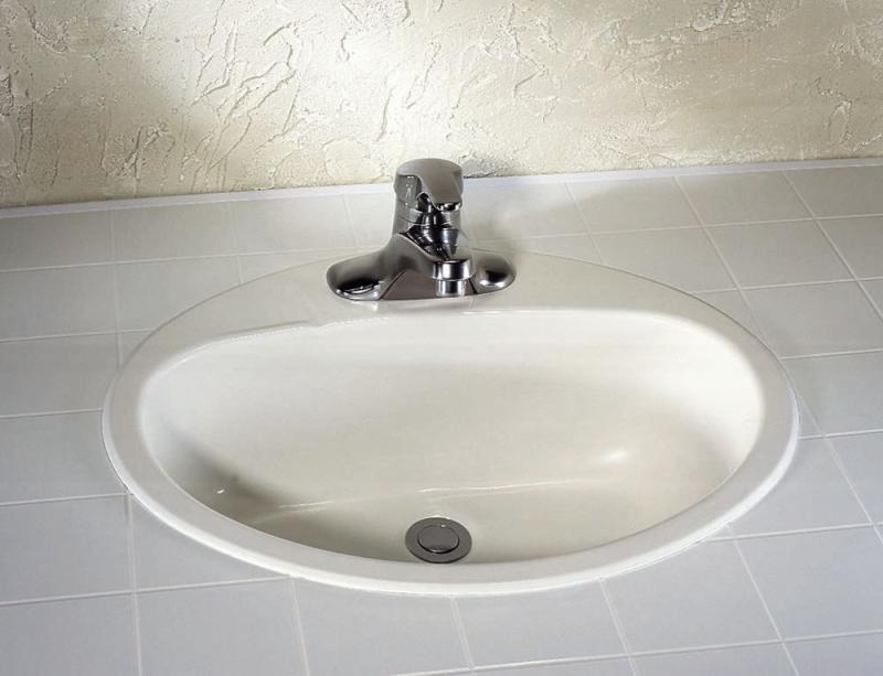 American Standard Ovation 4" Bathroom Sink Basin in Enamelled Steel