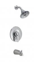 American Standard Reliant 3 Bath/Shower Faucet with Flo-Wise Water Saving Showerhead in Satin-Nickel