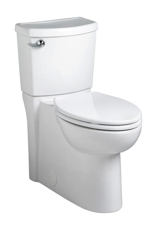 American Standard Cadet 3 2-Piece 1.28 GPF Single Flush Elongated Bowl Toilet in White