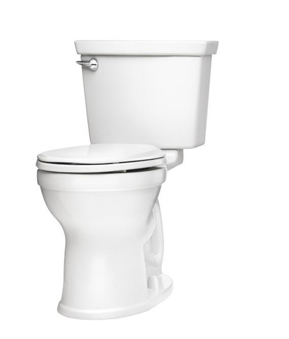 American Standard Champion 4 2-Piece 1.27 GPF Max HET Single Flush Round Bowl Toilet