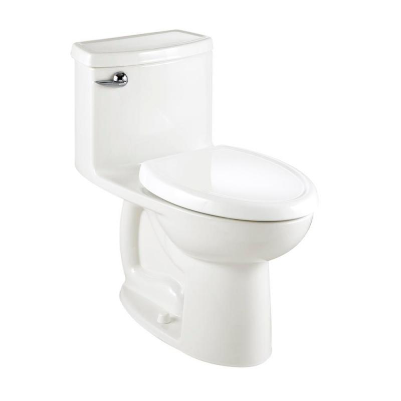 American Standard Compact Cadet 3 FloWise 1-Piece 1.27 GPF Single Flush Elongated Bowl Toilet