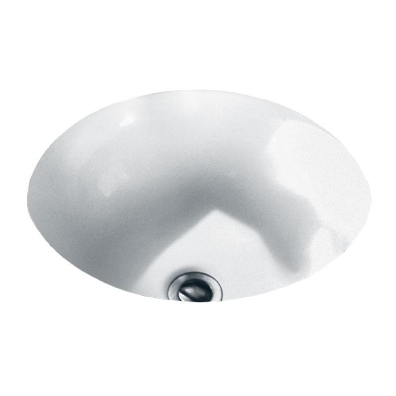 American Standard Orbit Undermount Bathroom Sink in White