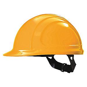 Honeywell Front Brim Hard Hat, 4 pt. Pinlock Suspension, Hi-Visibility Orange