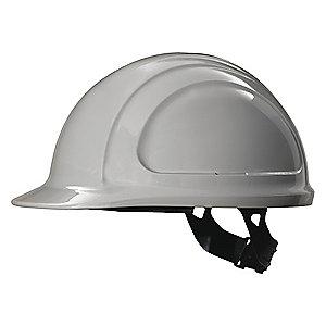 Honeywell Front Brim Hard Hat, 4 pt. Pinlock Suspension, Gray