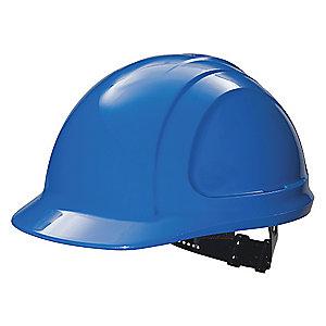 Honeywell Front Brim Hard Hat, 4 pt. Pinlock Suspension, Royal Blue