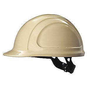 Honeywell Front Brim Hard Hat, 4 pt. Pinlock Suspension, Tan