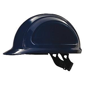 Honeywell Front Brim Hard Hat, 4 pt. Pinlock Suspension, Navy