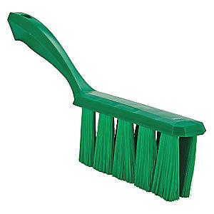 Vikan 13" Polyester Short Handle Bench Brush, Green