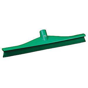 Vikan 16" Straight Rubber Floor Squeegee Without Handle, Green