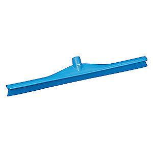 Vikan 24" Straight Rubber Floor Squeegee Without Handle, Blue