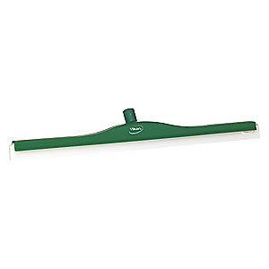 Vikan 28" Rubber Floor Squeegee Without Handle, Green