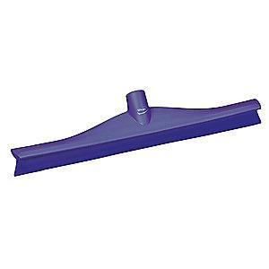 Vikan 16" Straight Rubber Floor Squeegee Without Handle, Purple