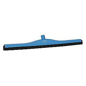 Vikan 28" Straight Double Foam Rubber Floor Squeegee Without Handle, Blue