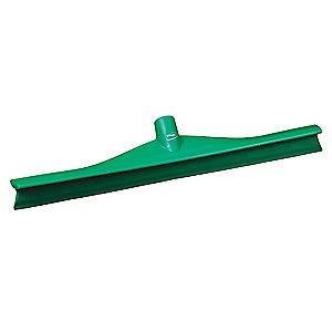 Vikan 20" Straight Rubber Floor Squeegee Without Handle, Green
