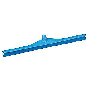 Vikan 28" Straight Rubber Floor Squeegee Without Handle, Blue