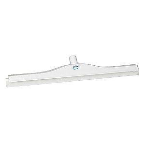 Vikan 20" Straight Double Rubber Floor Squeegee Without Handle, White