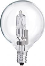 Philips Halogen 40W Globe (G16.5) Clear 2 Pack