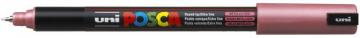 uni-ball Ultra Fine Bullet Tip Posca PC-1MR Marker Pen - Metallic Red