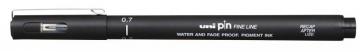 uni-ball 0.7mm Pin Fine Line Drawing Pen - Black