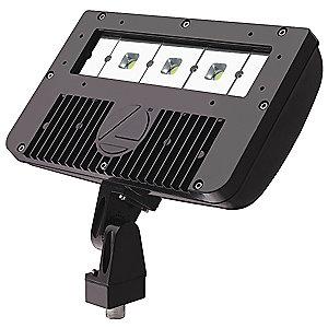 Lithonia 5696 Lumens LED Floodlight, Dark Bronze, Replacement For 100W HPS/MH
