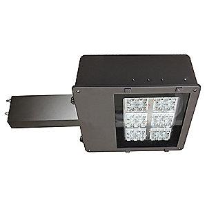 Lumapro 8400 Lumens LED Floodlight, Dark Bronze, Replacement For 100W HPS/MH