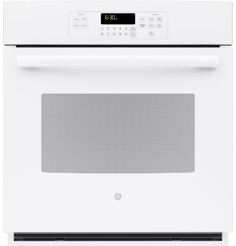GE 4.3 cu. ft. 27" Electric Single Wall Oven in White