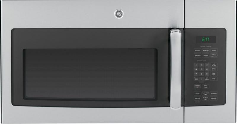 GE Stainless Steel 1.6 CF Over-The-Range Microwave Oven