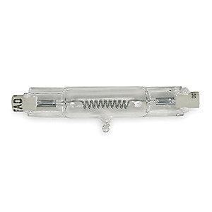 GE 650W Halogen Reflector Lamp, T4, Recessed Single Contact (R7s), 16,500 Lumens