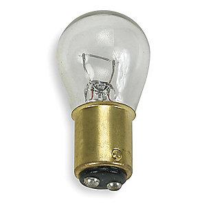 GE Trade Number 1142, 18.0W Miniature Incandescent Bulb, S8, Double Contact Bayonet (BA15d)