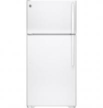 GE 14.6 cu. ft. Frost-Free Top Freezer Refrigerator in White