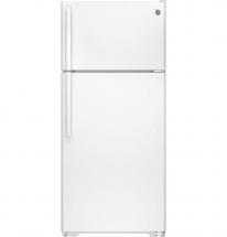 GE 15.5 cu. ft. Frost-Free Top Freezer Refrigerator in White