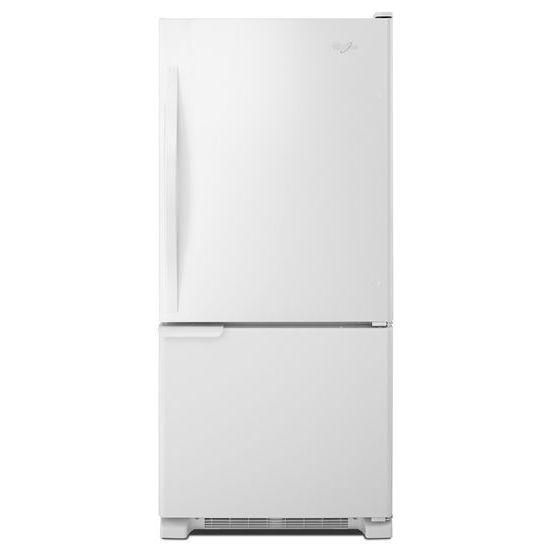 Whirlpool 18.7 cu. ft. Refrigerator with Bottom Mount Freezer and Accu-Chill System in White