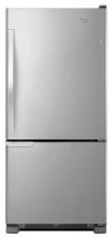 Whirlpool 18.7 cu. ft. Refrigerator with Bottom Mount Freezer and Accu-Chill System in Stainless