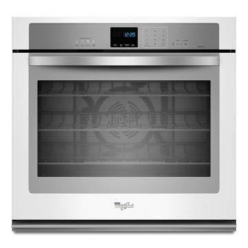 Whirlpool Gold
 5.0 cu. ft. Single Wall Oven with SteamClean Option in White