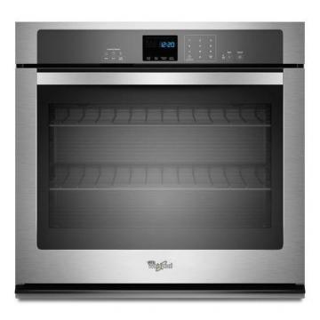 Whirlpool 5.0 cu. ft. Single Wall Oven with Extra-Large Window in Stainless Steel