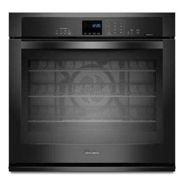 Whirlpool Gold
 5.0 cu. ft. Single Wall Oven with SteamClean Option in Black