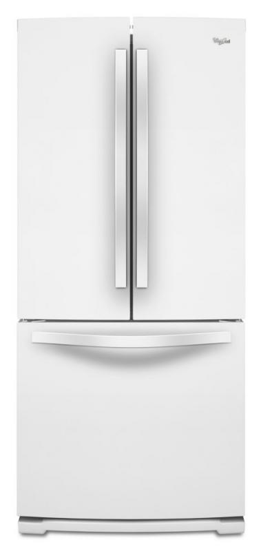 Whirlpool 19.7 cu. ft. French Door Refrigerator in White