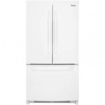 Whirlpool 20 cu. ft. Counter-Depth French Door Refrigerator in White