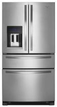 Whirlpool 24.5 cu. ft. French Door Refrigerator with External Refrigerator Drawer in Stainless