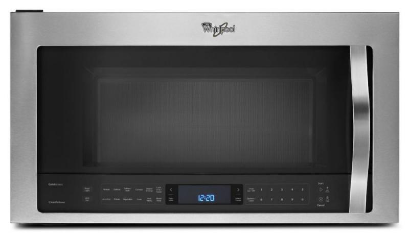 Whirlpool 1.9 cu. ft. Microwave Hood Combination with TimeSavor Plus True Convection in Stainless