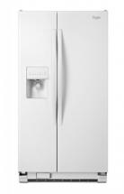 Whirlpool 24.5 cu. ft. Large Side-by-Side Refrigerator with Greater Capacity in White