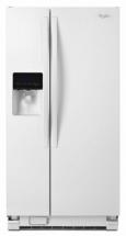 Whirlpool 21.3 cu. ft. Side-by-Side Refrigerator with Water Dispenser in White